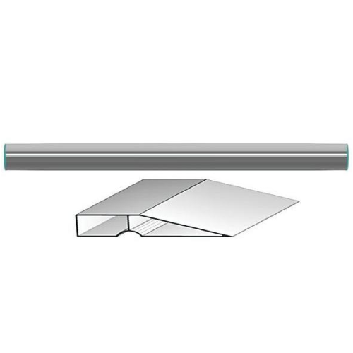 Правило алюминиевое Fit Профи 09009 трапеция с ребром жесткости 3000 мм фото 3