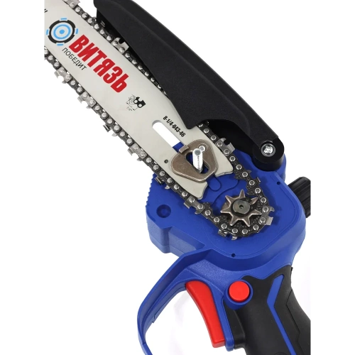 Пила цепная аккумуляторная бесщеточная Витязь 2 АКБ + ЗУ ПЦ-А-220-8 18032003К фото 7 Пила цепная аккумуляторная бесщеточная Витязь 2 АКБ + ЗУ ПЦ-А-220-8 18032003К фото 7