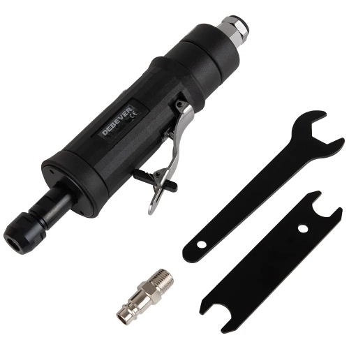 Прямая шлифовальная машина пневматическая DeBever с зажимной цангой 6 мм, рычажный тип, 0-22000 об/мин, 450 Вт DB-2035 фото 4 Прямая шлифовальная машина пневматическая DeBever с зажимной цангой 6 мм, рычажный тип, 0-22000 об/мин, 450 Вт DB-2035 фото 4