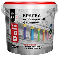Краска фасадная акриловая Dali глубокоматовая база С 5 л