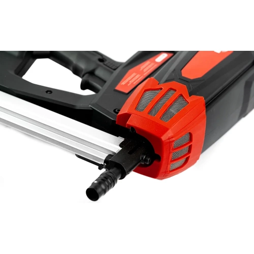 Газовый монтажный пистолет по бетону M1 5 сменных насадок,обойма на 30 гвоздей, 10000654 фото 6