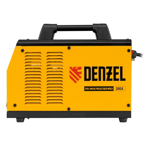 Аппарат инвертор. аргонодуговой сварки ITIG-200 DС Pulse Cold Weld, 200 А, ПВ 60% Denzel фото 5