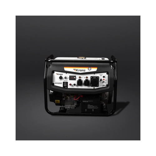 Бензиновый генератор KRANZ KR9000EA 9,0 кВт, 230 В, 25 л, коннектор автоматики, электростартер KR-16-1138 фото 4