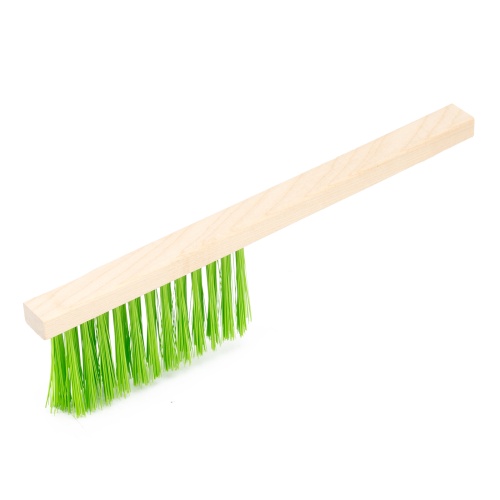 Щетка-сметка трехрядная, 320 мм, деревянная ручка Сибртех фото 4