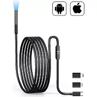 Видеоэндоскоп iCarTool USB, для смартфона/планшета 2Мп (1920x1080), зонд 7.9мм, длина 1м IC-V801