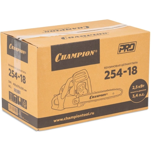 Бензопила CHAMPION 254-18 фото 11 Бензопила CHAMPION 254-18 фото 11