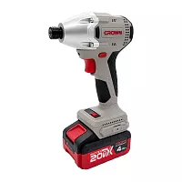 Винтоверт ударный Crown аккумуляторный (импакт) BL CT22067HX-4S TB