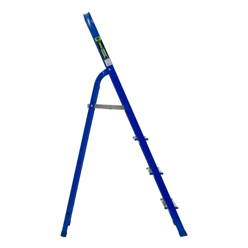 Стремянка, 4 ступени, стальной профиль, алюминиевые ступени Сибртех фото 3