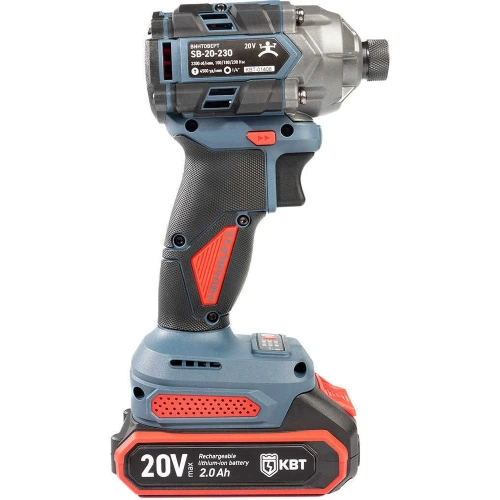 Винтоверт ударный КВТ SB-20-230 серия ПРОФИ бесщеточный аккумуляторный 102590 фото 5 Винтоверт ударный КВТ SB-20-230 серия ПРОФИ бесщеточный аккумуляторный 102590 фото 5