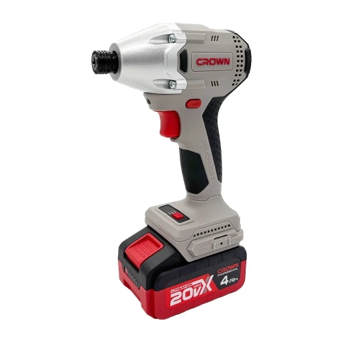 Винтоверт ударный Crown аккумуляторный (импакт) BL CT22067HX-4S TB