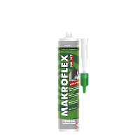 МАКРОФЛЕКС НА147 герметик силикатный огнеупорный (черный) 300 мл