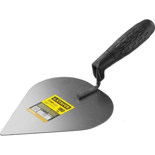 Кельма штукатура Stayer 08250-3 Standard с пластмассовой ручкой сердцевидная