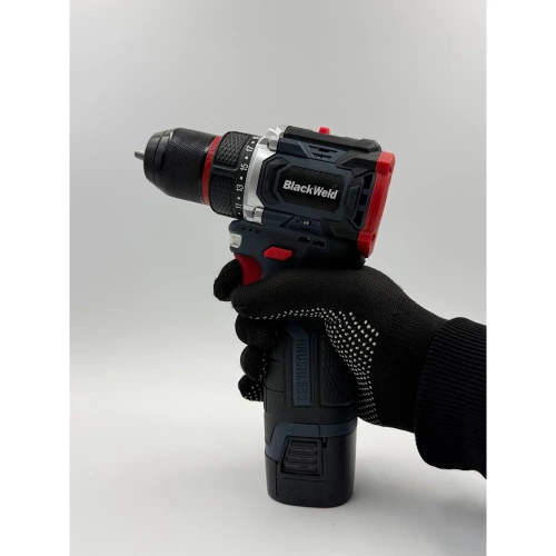 Бесщеточная аккумуляторная дрель-шуруповерт BlackWeld JZ10B 18V1.5Ah 150169 фото 3 Бесщеточная аккумуляторная дрель-шуруповерт BlackWeld JZ10B 18V1.5Ah 150169 фото 3