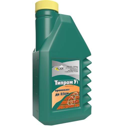 Гидрофобизатор Типром У1 глубокого проникновения 1 л фото 4