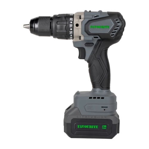 Дрель-шуруповерт FAVOURITE OBS 21 DC 100N PROF аккумуляторная 21 В, 4 Ач, 100Hm, бесщёт. 550211004 фото 6