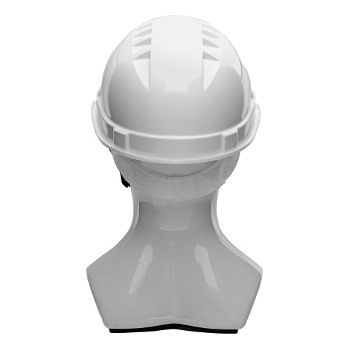 Каска защитная из ударопрочной пластмассы, белая Сибртех фото 5
