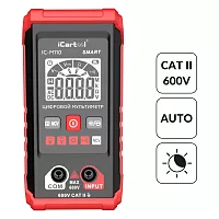 Цифровой смарт мультиметр iCarTool с подсветкой экрана CATII 600V IC-M110