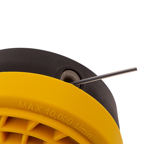 Катушка триммерная полуавтоматическая, легкая заправка лески, гайка M10x1.25, винт M10-M10, подшипник Denzel фото 3