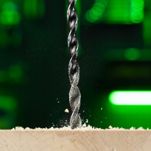 Сверло по дереву, 10 х 300 мм, цилиндрический хвостовик Сибртех фото 9