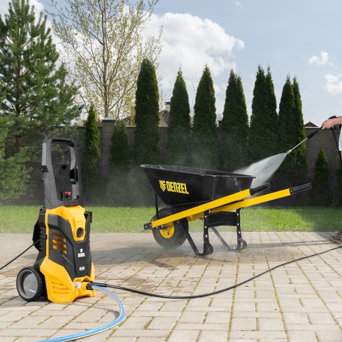 Моечная машина высокого давления R-165, 2200 Вт, 165 бар, 7 л/мин, колесная Denzel фото 17