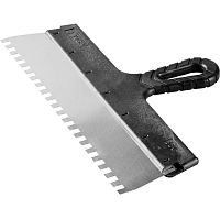 Шпатель фасадный зубчатый Зубр Мастер 10078-35-8 350 мм зуб 8х8 мм