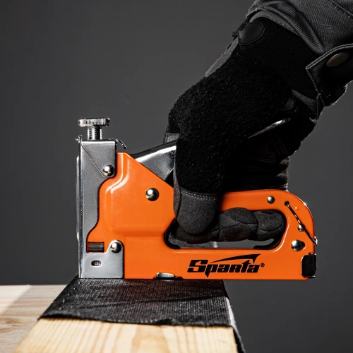 Мебельный регулируемый степлер SPARTA со скобами 200 шт., тип скобы 53, 4-14 мм 42002 фото 7 Мебельный регулируемый степлер SPARTA со скобами 200 шт., тип скобы 53, 4-14 мм 42002 фото 7