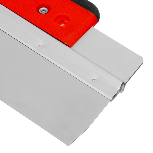 Шпатель фасадный из нержавеющей стали, 250 мм, узкое полотно, двухкомпонентная ручка Matrix фото 3