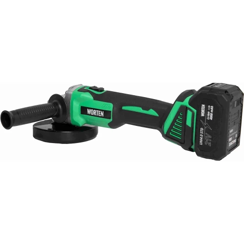 Угловая шлифмашина WORTEN 2x4.0Ач, 21В, D125, М14 IM КА-90000588 фото 4 Угловая шлифмашина WORTEN 2x4.0Ач, 21В, D125, М14 IM КА-90000588 фото 4