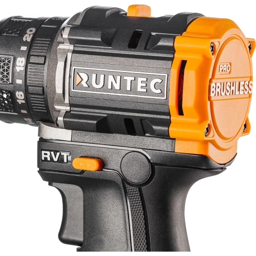 Дрель-шуруповерт ударная аккумуляторная RUNTEC PRO 13 мм, 20В, 2*2Ач, 60Нм RT-ID223 фото 6