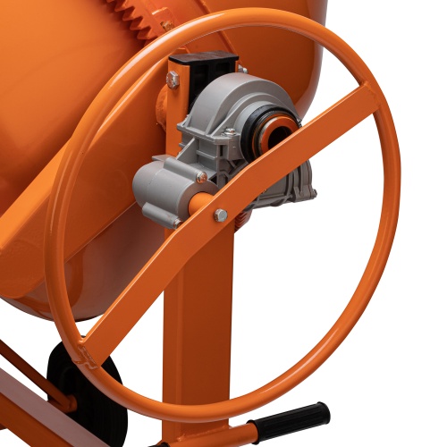 Бетоносмеситель СБР-260В-01, 260 л, 0.75 кВт, 220 В, редуктор. фото 3