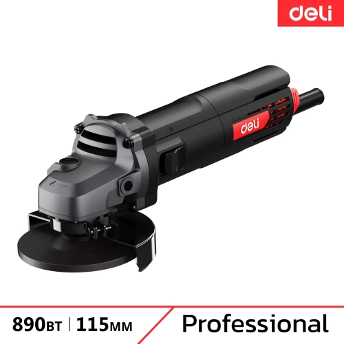 Профессиональная угловая шлифмашина болгарка DELI DE-JM115-2E 134521 Профессиональная угловая шлифмашина болгарка DELI DE-JM115-2E 134521