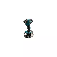 Шуруповерт ударный аккумуляторный Makita LXT18В BL XPT 180Нм Т1/Т2/Дерево/Болт 2х5,0 Ач АКБ, быстрое ЗУ, Makpac 2 DTD173RTJ