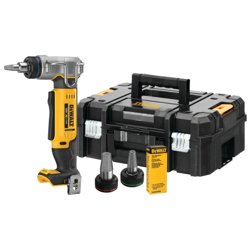 Аккумуляторный расширитель для труб DEWALT DCE400D2, 18 В, 60 ход/мин, до 25 мм, без АКБ и ЗУ, в кейсе TSTAK DCE400NT-XJ Аккумуляторный расширитель для труб DEWALT DCE400D2, 18 В, 60 ход/мин, до 25 мм, без АКБ и ЗУ, в кейсе TSTAK DCE400NT-XJ