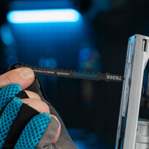 Полотна для электролобзика  по дереву, 2 шт, ( 3104-T144D ) Gross фото 9