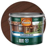 Пропитка для древесины 3 в 1 Pinotex Classic Plus 5479955 тиковое дерево 9 л