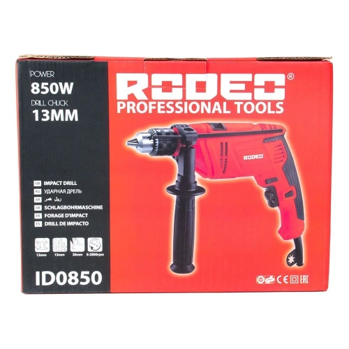 Дрель ударная RODEO ID0850 фото 5 Дрель ударная RODEO ID0850 фото 5