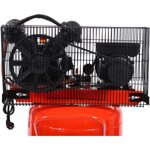 Компрессор вертикальный поршневой с ременным приводом GTE 220В, ресив. 120л, 300л/мин GTE-MR4B120300B фото 6 Компрессор вертикальный поршневой с ременным приводом GTE 220В, ресив. 120л, 300л/мин GTE-MR4B120300B фото 6