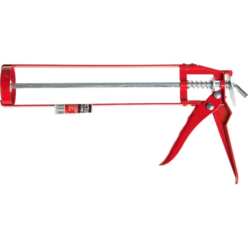 Пистолет для герметика ЛОМ скелетный шестигранный шток, 225 мм 1935498 фото 3