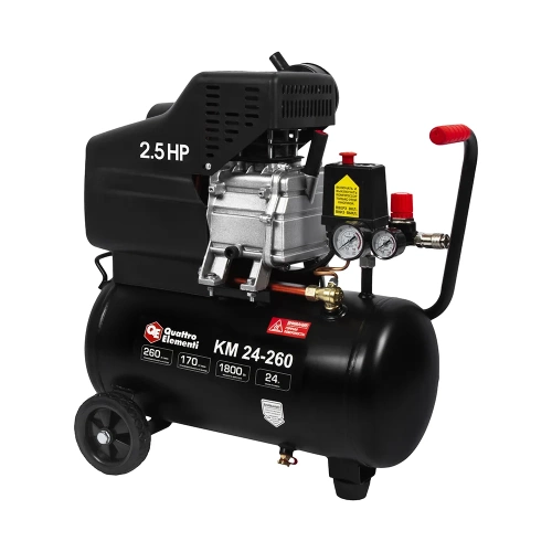 Поршневой масляный компрессор QUATTRO ELEMENTI KM 24-260 248-481 фото 6