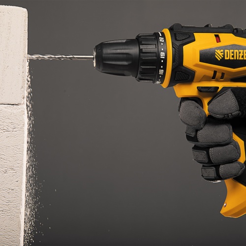 Дрель-шуруповерт сетевая SD-300-10 Denzel фото 13