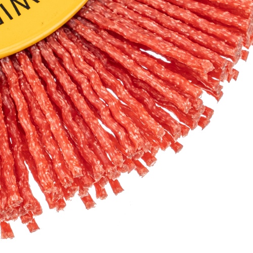 Щетка для УШМ, 100 мм, Плоская, нейлоновая щетина, посадка 22,2 мм Denzel фото 3 Щетка для УШМ, 100 мм, Плоская, нейлоновая щетина, посадка 22,2 мм Denzel фото 3