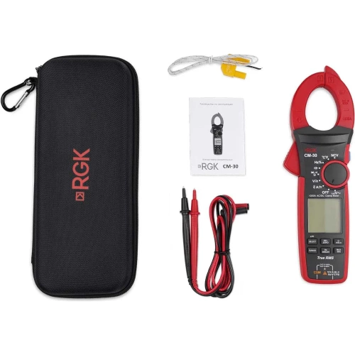 Токоизмерительные клещи RGK cm-30 755139 фото 10 Токоизмерительные клещи RGK cm-30 755139 фото 10