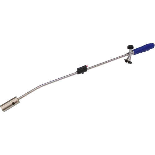 Горелка газовая KUBIS Ф20 мм с пьезоподжигом, 1300*С, 180г/час, байонетное соединение, длина 800 мм, длина 01-07-0120