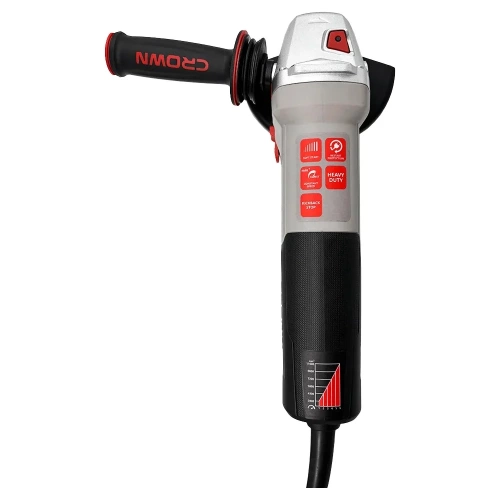 Угловая шлифовальная машина CROWN (CS) CT13678-125RSV фото 4