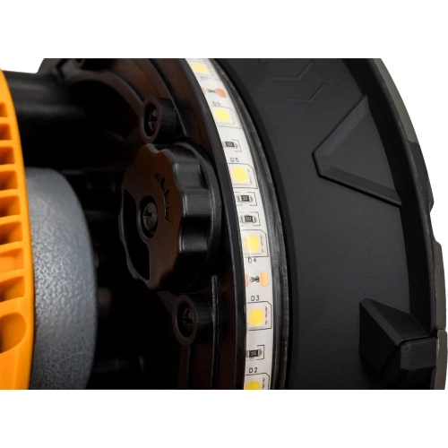 Шлифовальная машина для стен STEHER d180 мм, 900 Вт, подсветка DWH-900 фото 8 Шлифовальная машина для стен STEHER d180 мм, 900 Вт, подсветка DWH-900 фото 8