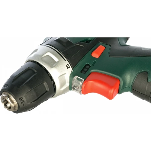 Аккумуляторная дрель Metabo PowerMaxx BS 12 В, 1х2.0, патрон, сумка 600079500 фото 4 Аккумуляторная дрель Metabo PowerMaxx BS 12 В, 1х2.0, патрон, сумка 600079500 фото 4