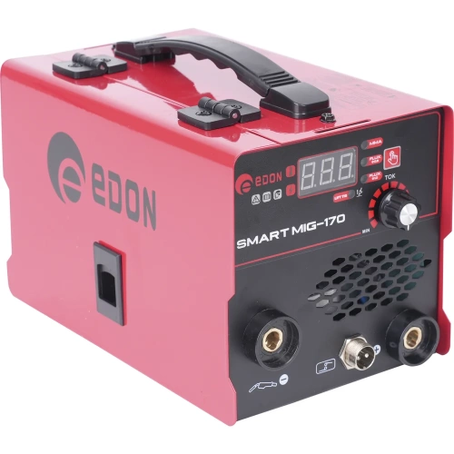 Сварочный аппарат Edon Smart MIG-170 (MIG (FCAW) 50-170A 0.8-1 мм., MMA 20-170A., 2-4 мм.Lift TIG) 40591