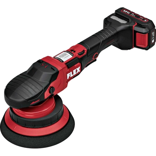 Аккумуляторная эксцентриковая полировальная машина со свободным ходом FLEX XFE 15 150 18-EC Set 533021 фото 4