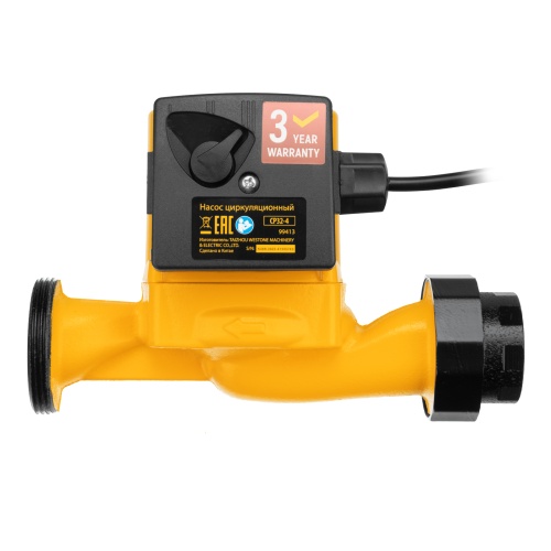 Циркуляционный насос CP32-4, напор 4 м, 50 л/мин, 1 м кабель, монт. длина 180 мм Denzel фото 4