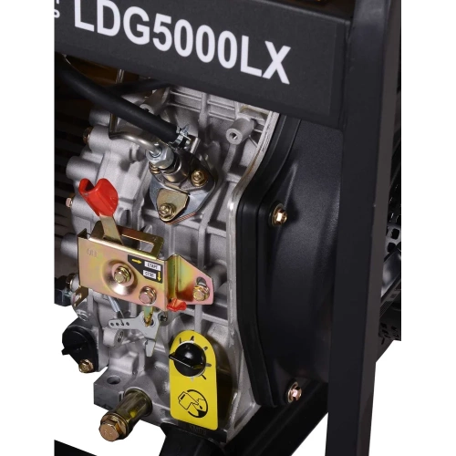 Электрогенератор дизельный Huter LDG 5000LX 64/2/7 фото 9